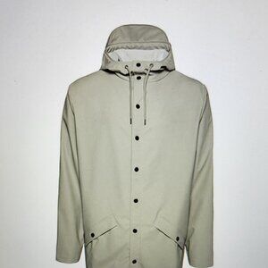 RAINS Short Cement 12010 Jacket Size X-Large and Medium NWT - Unisex